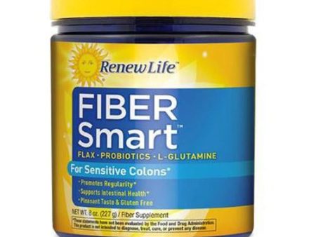 Fiber Smart Powder 8 Oz By Renew Life Online now