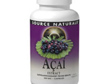 Acai Extract 60 Vcaps By Source Naturals Fashion