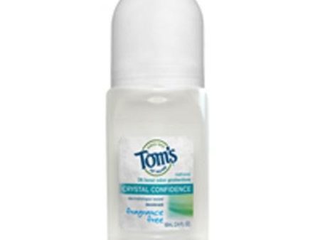 Fragrance Free Crystal Confidence Deodorant 2.4 oz By Tom s Of Maine Online Hot Sale