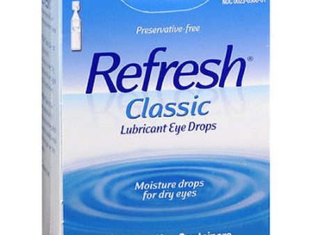 Refresh Classic Lubricant Eye Drops Single-Use Containers 30 ct By Refresh on Sale