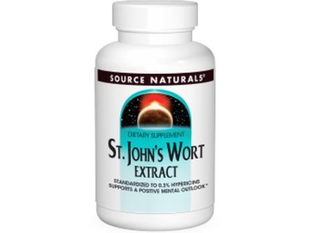 St. John s Wort 60 Tabs By Source Naturals on Sale