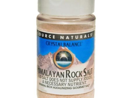 Crystal Balance Himalayan Coarse Salt 3 oz By Source Naturals Discount