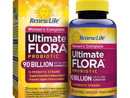 Ultimate Flora Women s Complete 90 Billion 60 Count By Renew Life For Sale