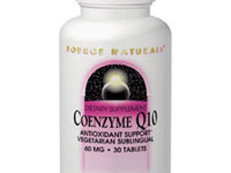 Coenzyme Q10 Sublingual Peppermint 30 Tabs By Source Naturals Sale