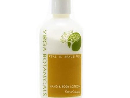 Citrus Ginger Hand & Body Lotion 8 Oz By Virga Botanicals Online