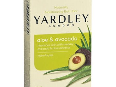 Yardley London Naturally Moisturizing Bar Soap Fresh Aloe 4.25 oz By Yardley Hot on Sale