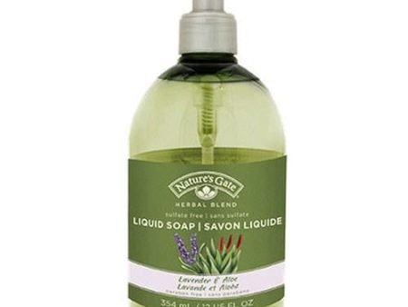 Herbal Blend Liquid Soap Lavender & Aloe 12 Oz By Nature s Gate For Sale