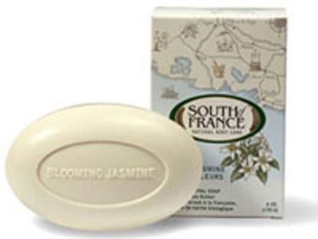 Bar Soap Oval Blooming Jasmine 6 Oz By South Of France Soaps Online now