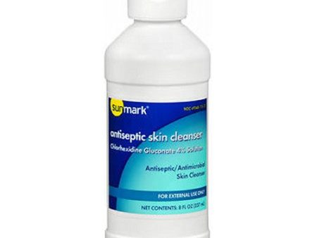 Sunmark Antimicrobial Skin Cleanser Liquid 8 Oz By Sunmark Online Hot Sale