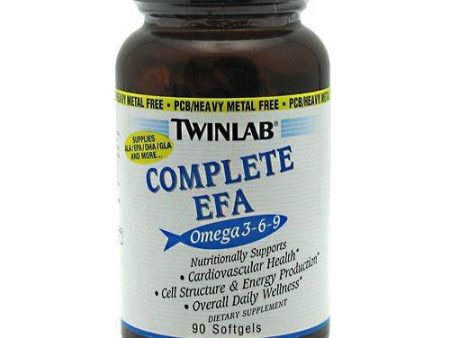 Complete EFA Omega 3-6-9 90 Sftgls By Twinlab Online Hot Sale