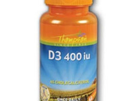 D-3 Cholecalciferol 60 tabs By Thompson Online Sale