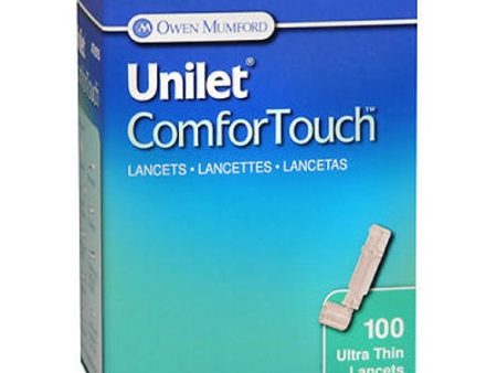 Unilet Comfortouch Ultra Thin Lancets 100 each By Unilet Supply