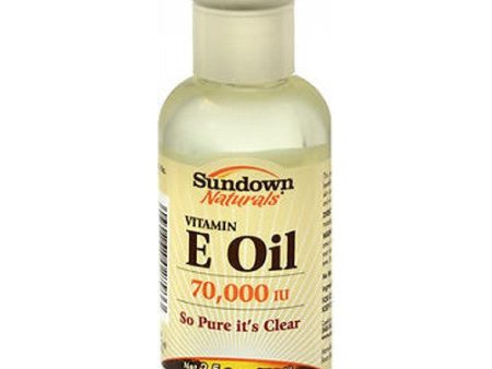 Sundown Naturals Vitamin E Oil 2.5 oz By Sundown Naturals on Sale