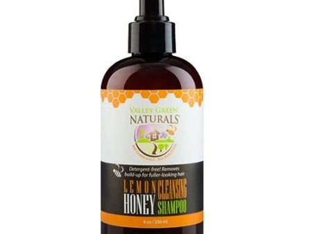 Lemon Honey Shampoo 8 OZ By Valley Green Naturals For Sale