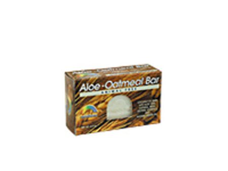 Bar Soap ALOE-OATMEAL, 4 OZ By Rainbow Research Sale