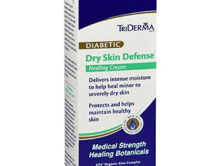 TriDerma MD Diabetic Dry Skin Defense Healing Cream 4.2 oz By Triderma Online Sale