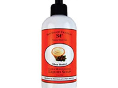 Liquid Soap Shea Butter 8 oz By South Of France Soaps on Sale