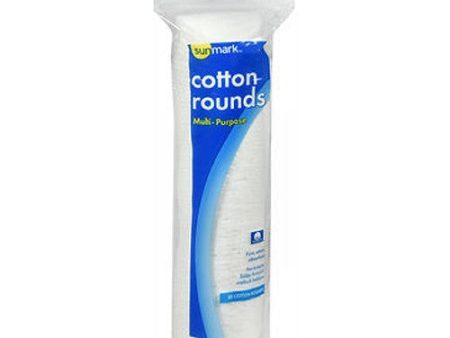 Sunmark Multi-Purpose Cotton Rounds 80 tabs By Sunmark Discount