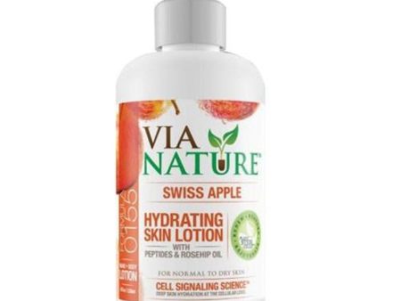 Hydrating Skin Lotion 8 Oz, Swiss Apple By Via Nature Fashion