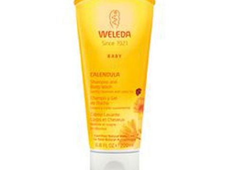 Calendula Shampoo and Body Lotion 6.8 oz By Weleda For Sale