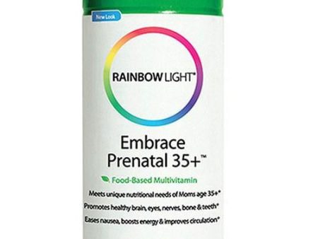 Embrace Prenatal 35 Plus Multivitamin 90 caps By Rainbow Light Online Sale