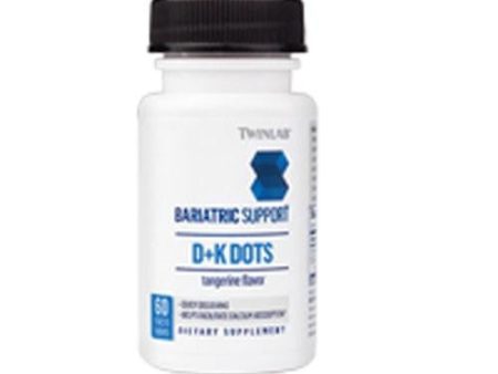 Bariatric Support Vitamin D + K Dots 60 tabs By Twinlab Online Sale