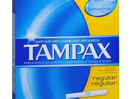 Tampax Tampons With Flushable Applicator Regular Absorbency 20 each By Tampax Fashion