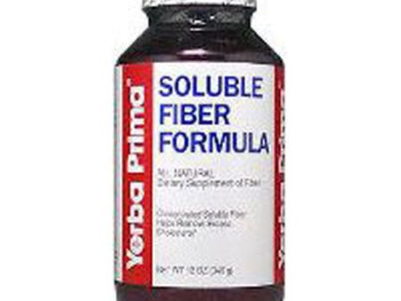 Soluble Fiber Formula 12 Oz Powder By Yerba Prima Cheap