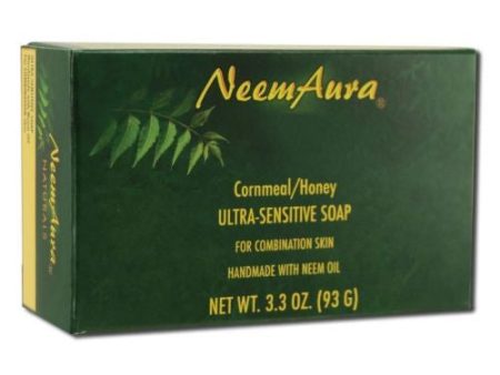 Ultra-Sensitive Soap Cornmeal Honey (Combo Skin) 1 Bar By Neemaura Supply