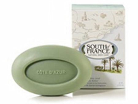 French Milled Oval Soap Cote D Azur 6 oz By South Of France Soaps For Cheap