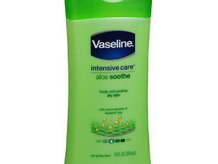 Vaseline Intensive Care Aloe Fresh Body Lotion 10 Oz By Vaseline Sale