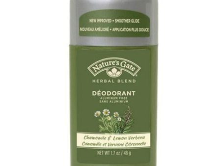 Herbal Blend Deodorant Chamomile & Lemon Verbana, 1.7 oz By Nature s Gate Fashion