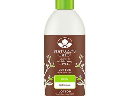 Herbal Lotion Regular 18 Oz By Nature s Gate Online Hot Sale