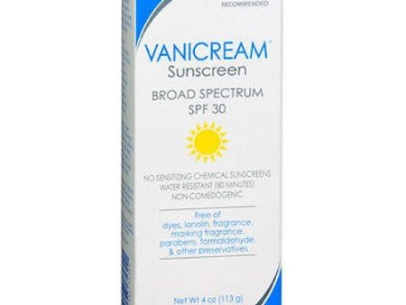 Vanicream Broad Spectrum SPF 30 4 oz By Vanicream Online now