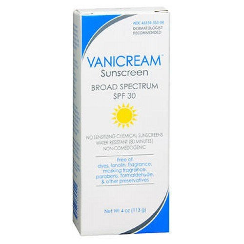 Vanicream Broad Spectrum SPF 30 4 oz By Vanicream Online now