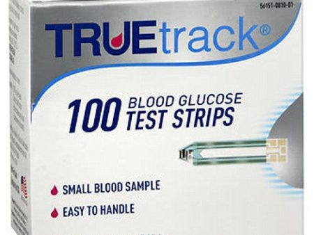 Truetrack Blood Test Strips 100 each By Truetrack on Sale