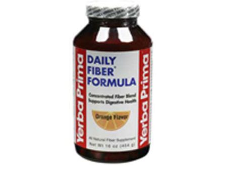 Daily Fiber Formula Orange Powder 16 Oz By Yerba Prima Sale