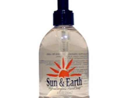 Liquid Hand Soap Pump 8 Oz By Sun & Earth Supply