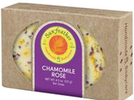 Chamomile Rose Soap 4.3 oz By Sunfeather Online now