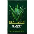 Aloe Vera Bar Soap 4.75 OZ By Real Aloe Inc Online now