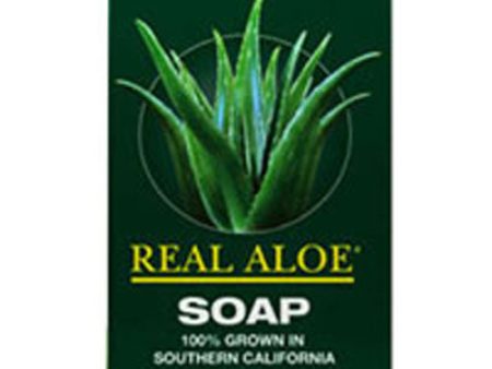 Aloe Vera Bar Soap 4.75 OZ By Real Aloe Inc Online now