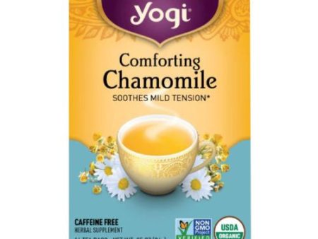 Yogi Tea- Comforting Chamomile 16 Bags By Yogi For Sale