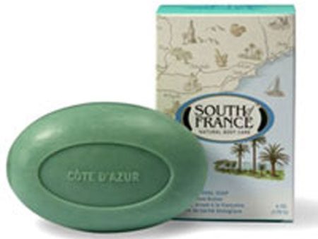 Bar Soap Oval Cote D Azur 6 Oz By South Of France Soaps Sale