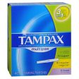 Tampax Tampons Multipax Flushable Applicator Regular Super Lites 40 each By Tampax Sale