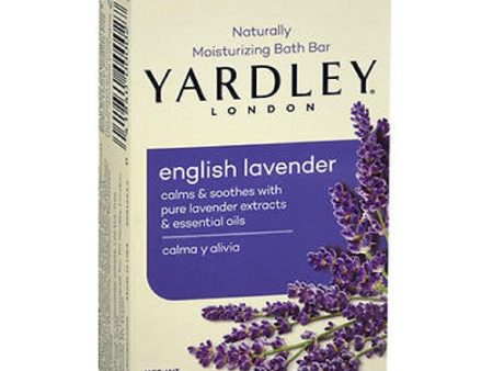 Yardley London Naturally Moisturizing Bar Soap English Lavender 4.25 oz By Yardley Fashion