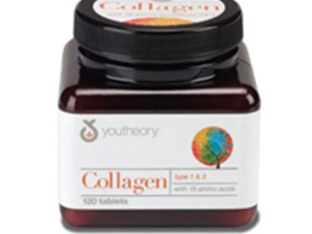 Collagen Type 1&3 120 Tabs By Youtheory For Cheap