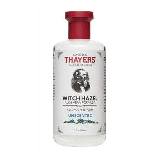 Witch Hazel Toner with Aloe Vera Unscented 12 OZ By Thayers Fashion