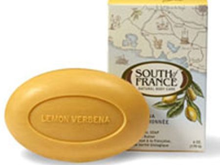 Bar Soap Oval Lemon Verbena 6 Oz By South Of France Soaps Online now