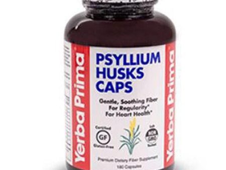 Organic Psyllium Husks 180 CAPS By Yerba Prima Online