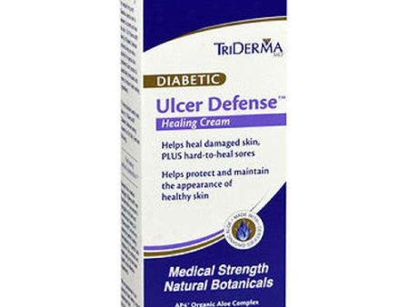 TriDerma MD Diabetic Ulcer Defense Healing Cream 4.2 oz By Triderma Fashion